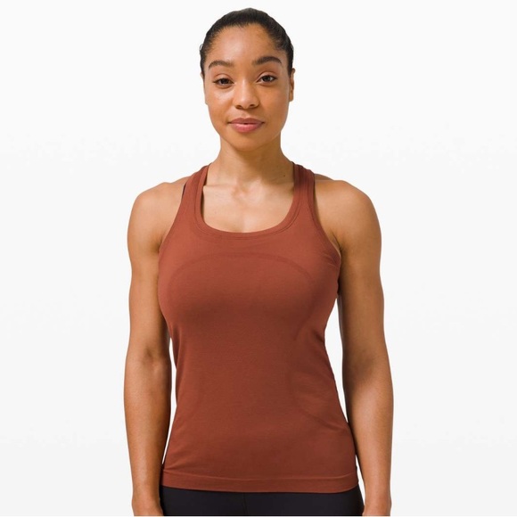 lululemon athletica Tops - Lululemon Swiftly Tech Racerback 2.0 Dark Terracotta? Size 4